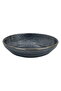 Al Saif Gallery porcelain serving plate, 18 cm, deep - black - 3