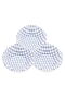 Al Saif Gallery porcelain serving plate, divided into 3 boxes - blue - 2