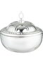 Al Saif Gallery Stainless Steel Tamriyat, Metal Lid, 11Cm - Shiny Silver