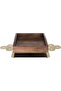 Saif Gallery wooden serving tofir, 8 x 21 x 42 cm, square - wooden - 2