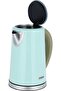 Stainless Steel Kettle, 2100 Watts, 1.7 Liters - Light Green - 2