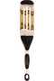 Al Saif Gallery wood spatool, perforated - brown - 4