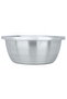 Al Saif Gallery Steel Salad Bowl, 22cm, Round - Silver