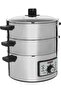 Digital Sms-30Fj Steam Cooker Steel, 1600 Watt, 1.5 Liter, 327 X 327 X 367 Mm, 6 Functions - Silver - 4