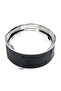 Al Saif Gallery Steel Serving Bowl, 23.5X23.5X12.5 Cm - Black - 4