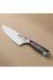Steel Bern Chef's Knife, Wooden Handle, Black-Silver - 2