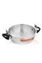 Al Saif Gallery Aluminum Steam Pressure Cooker, 9 Litres, 32 Cm - Silver - 4