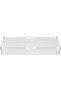 Al Saif Gallery Acrylic serving tray, 40 x 17 x 7 cm, rectangular - transparent