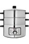 Digital Sms-30Fj Steam Cooker Steel, 1600 Watt, 1.5 Liter, 327 X 327 X 367 Mm, 6 Functions - Silver