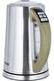 Stainless Steel Kettle, 2100 Watts, 1.7 Liters - Silver - 2