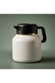Al Saif Gallery Sarah thermos, 1.5 liters, digital screen, steel inner case, steel outer case - pearl - 2