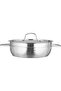 MIROLEX Stainless Steel Cookware Set, 9 Pieces - Silver - 4