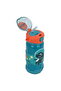 Al Saif Gallery plastic water bottle for children, 460 ml, astronaut shape, straw - green - 2