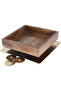 Saif Gallery wooden serving tofir, 8 x 21 x 42 cm, square - wooden - 3