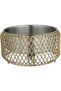 Al Saif Gallery Stainless Steel Food Warmer, 2 Liters, 29x29x20 cm, Round, Base - Silver Gold - 2