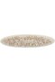 Al Saif Gallery Porcelain Plate, 35.5x15x1.5 cm, Oval - White Pink