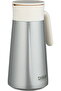Thermos, Stainless Steel Inner Container, 1.5 Liters - Matte Silver Cream - 4