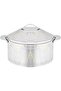 SteelAl Saif Gallery Rayhana Food Container, 2.5 Liter - Silver - 2