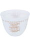 ArcopalAl Saif Gallery Arabic Coffee Cups Set, Korean, Engraved, 12 Pieces - White - 3