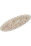 Al Saif Gallery Porcelain Plate, 35.5x15x1.5 cm, Oval - White Pink - 2