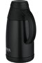Thermos, Internal Stainless Steel Holder, 0.8 Liter, Self-Service, Pressure - Black - 3