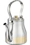 Al Saif Gallery Stainless Steel Teapot, 1.2 Liters - Silver Gold - 3