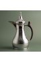Al Saif Gallery Haila Steel Thermos, 1 litre, wooden hand engraved, steel inner case, steel outer case - silver - 2