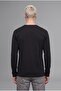 Boxy Fit Crew Neck Cotton Long Sleeve Basic T-Shirt I3710Ax26Au - 5