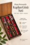 Tiger Eye Set in Wooden Box Prayer Beads - Bracelet - Keychain - 3