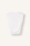 Slim Fit Crew Neck Printed Side Elastic Gathered Ribbed Undershirt I6390Ax26Hs - 7