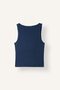 Round Neck Thick Strap Ribbed Basic Undershirt I5670Ax26Au - 7