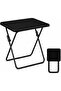 Folding Table 60x40x70cm Multifunction Table | Side Table for Laptop Computer Desk, Coffee & Dinner Tabler Foldable wooden Camping Portable Office, Home Table