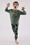 2-8 Years Old Boogie Dance Boy's Suit-Khaki - 3