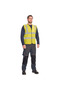 Lynx Plus Visibility Vest Yellow - 2