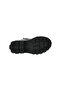 Girl's Boots with Lace and Zipper Detail - 3