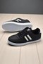 038 Comfortable Sole Daily Unisex Black Men's Sports Shoes - 4