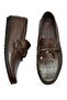 3285 Stretchy Comfortable Sole Brown Genuine Leather Men's Summer Casual Laover Shoes - 5