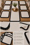 Plain Cream Runner 40 × 110 cm – Minimalist Tablecloth - 3