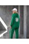 Women's Plus Size Hooded Print Detailed Tracksuit Set 8136-25 - 3