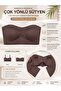 Seamless Invisible Removable Padded Laser Cut Strapless Bra His Series Ever Underwear Belvü 1228 - 2