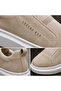 Ba0307 Thick Sole Suede Double Tape Cream Men's Casual Shoes – Orthopedic and Stylish - 6