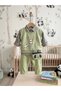2-Piece Panda Printed Baby Boy Set 3-6 Months 6-9 Months 9-12 Months 12-18 Months Panda Printed Sweater Shirt + Pocketed Pants with Elastic Waist Newborn Baby Set - 3