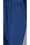 Drawstring Front Trousers Ayrobin Loose Fit Set -Indigo - 8