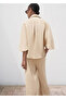 Oversize Shirt with Three-Quarter Sleeves - 4
