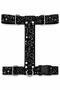 H Type Single Breast Collar Adjustable Printed