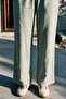 Double Tie Front Kimono Set with Pants -Mint - 5