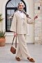 Kimono Set with Double Tied Front Trousers