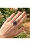 Amethyst Stone Ring - Adjustable - 5