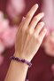 Amethyst Stone Bracelet - Adjustable
