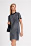 Organic Cotton Striped Women's Dress - 3